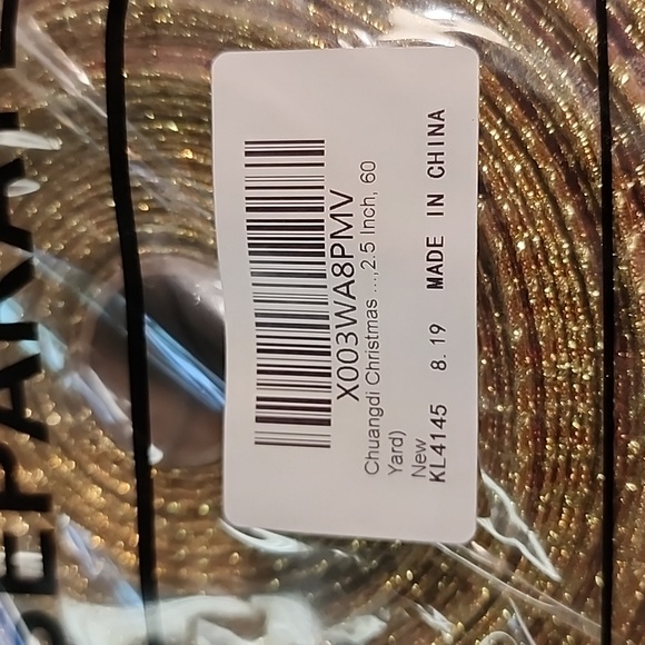 Ribbon 2.5" by 60 yard NEW - Picture 5 of 5